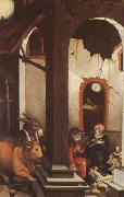 Hans Baldung Grien The Nativity (mk08) oil painting